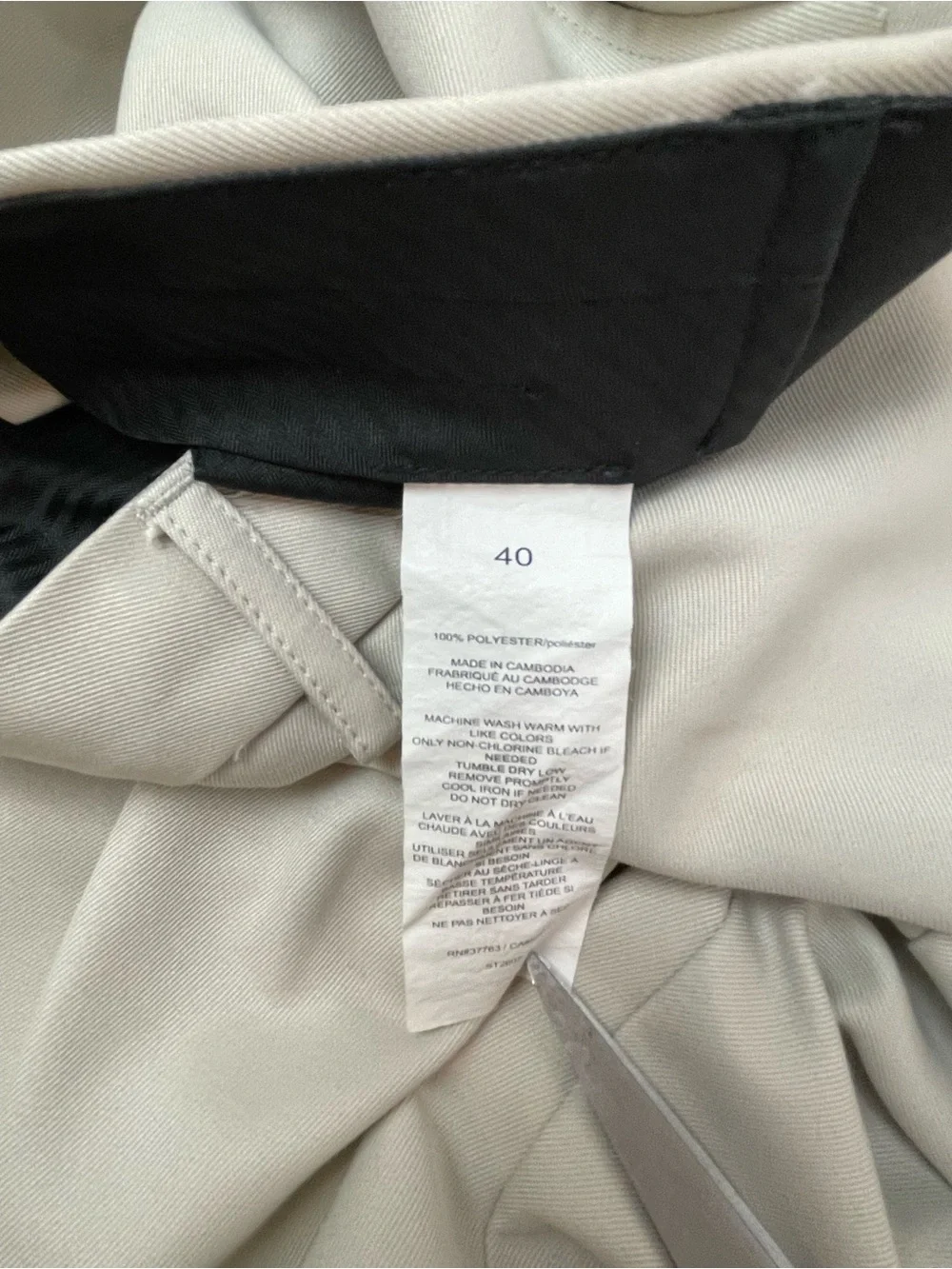 Savane Mens Shorts Sz 40 Beige Relaxed Fit‎ Comfort Waist Wrinkle Free Lot of 2